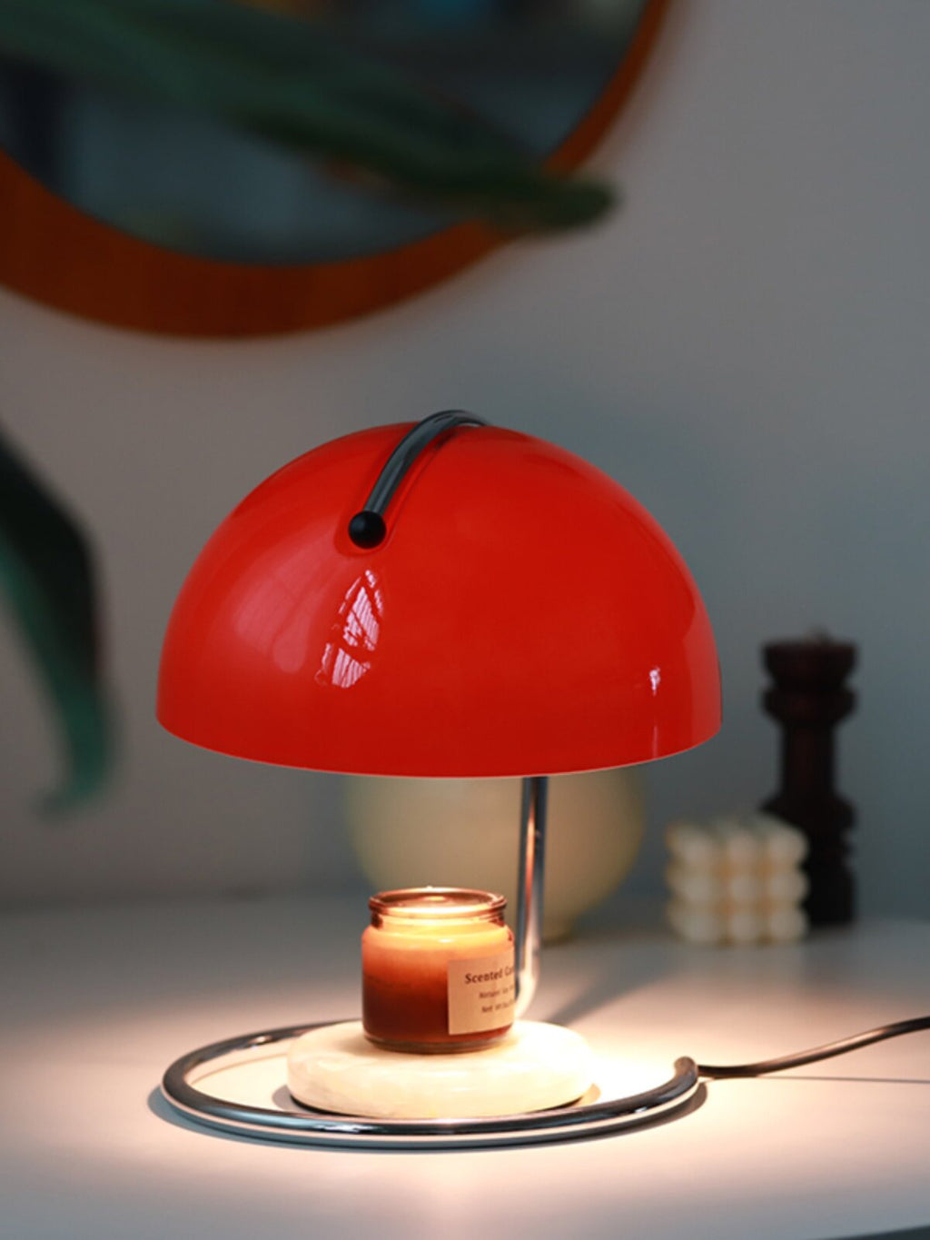 Maison Margiela Inspired Pudding Wax Warmer Lamp | Dimmable Candle Light