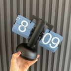 Retro Mechanical Flip Desk Clock – Minimalist European Style