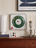Alu-Pop Bauhaus Bubble Wall Clock