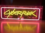 Custom Neon Glass Light Box | Acrylic Indoor Sign for Home, Shop & Studio