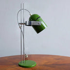 Retro Bauhaus Adjustable Desk Lamp  Vintage Metal Bedside & Study Ambient Light