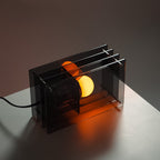 Modern Egg Crepe Layer Acrylic Desk Lamp  Aesthetic Atmosphere Light