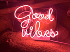 Custom Neon Glass Light Box | Acrylic Indoor Sign for Home, Shop & Studio