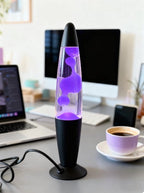13" Lava Lamp  Creative Jellyfish Motion Night Light & Ambient Table Lamp