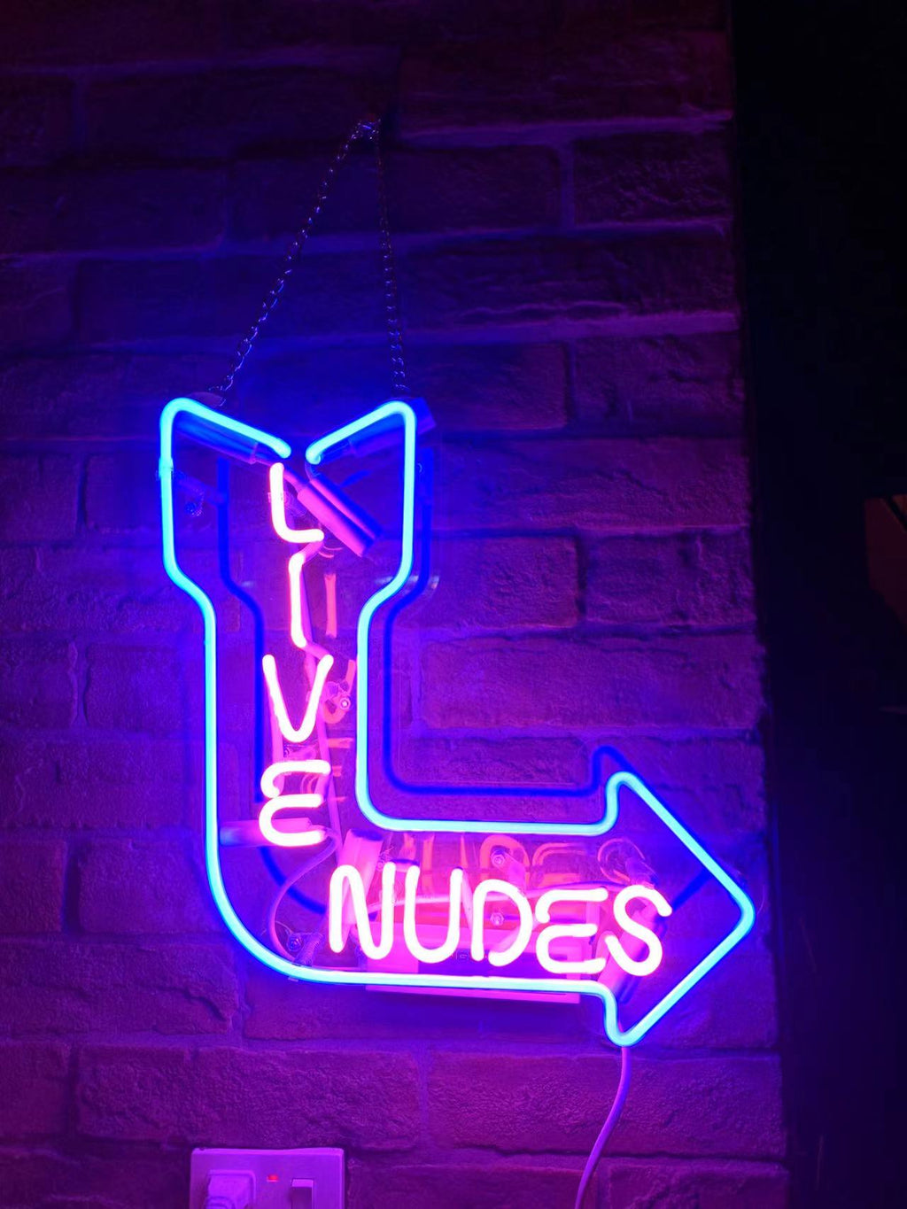 Custom Neon Glass Light Box | Acrylic Indoor Sign for Home, Shop & Studio