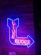 Custom Neon Glass Light Box | Acrylic Indoor Sign for Home, Shop & Studio