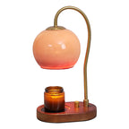 Mars Orange Candle Warmer Lamp | Modern Dimmable Table Lamp
