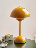 Danish-Style Nordic Mushroom Touch Desk Lamp (Rechargeable)
