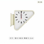 Japanese DULTON Metal Double-Sided Wall Clock | Corner Wall Silent Clock