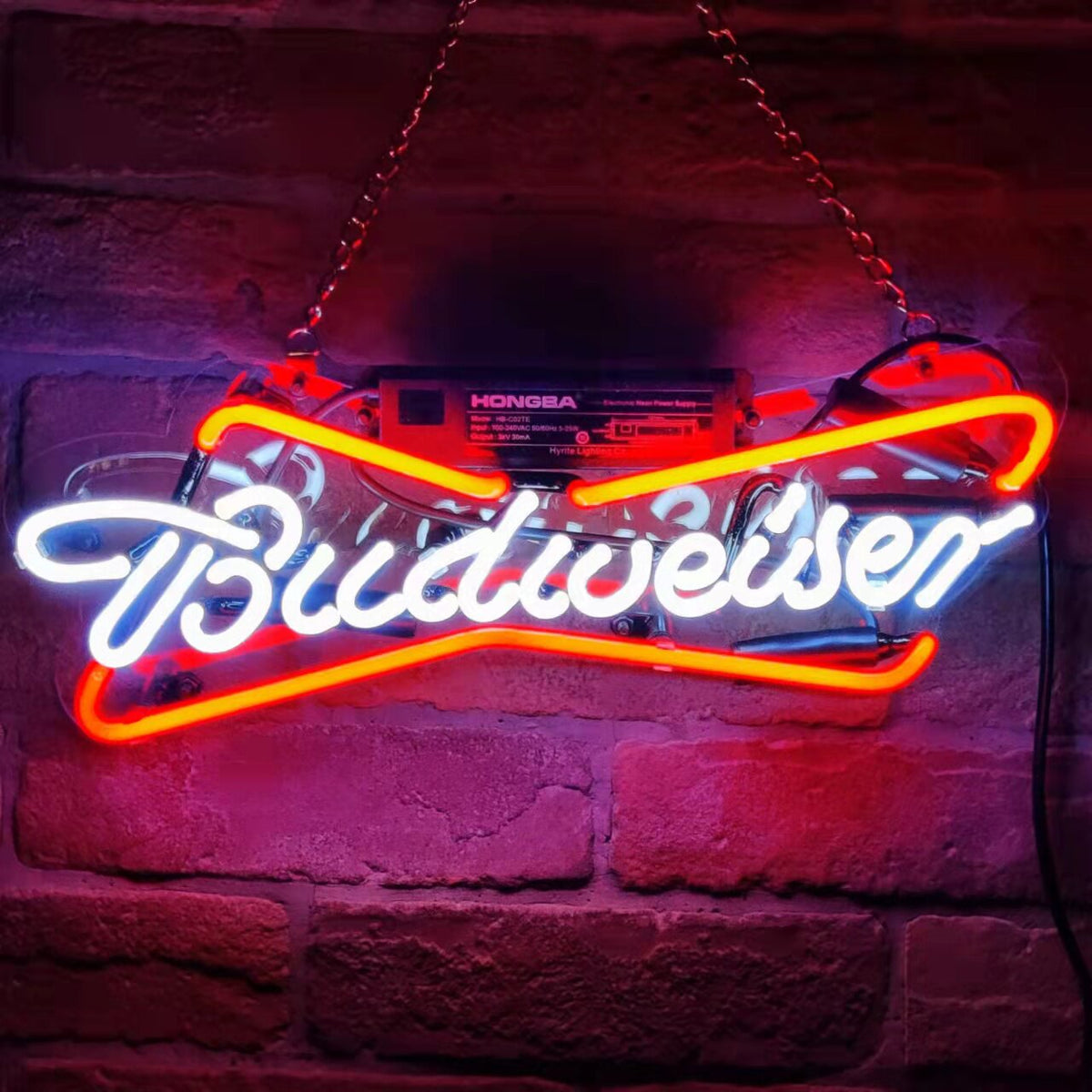Custom Neon Glass Light Box | Acrylic Indoor Sign for Home, Shop & Studio