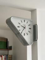 Japanese DULTON Metal Double-Sided Wall Clock | Corner Wall Silent Clock