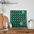 XEMO Modern Minimalist Perpetual Calendar & Desktop Accent