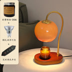 Mars Orange Candle Warmer Lamp | Modern Dimmable Table Lamp