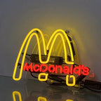 Custom Neon Glass Light Box | Acrylic Indoor Sign for Home, Shop & Studio