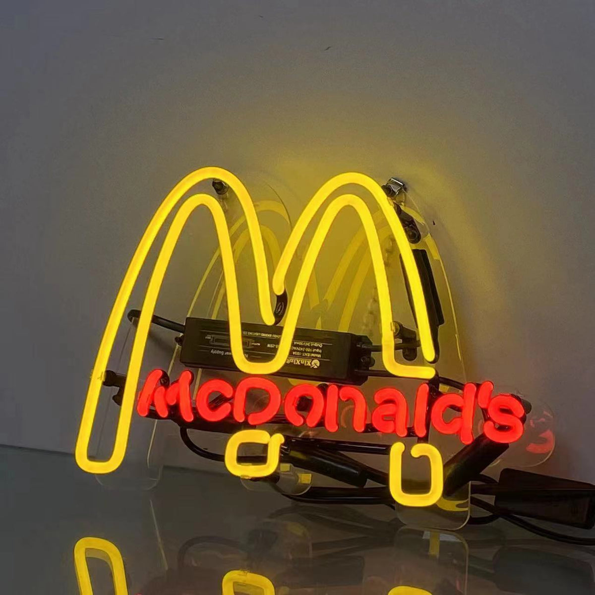 Custom Neon Glass Light Box | Acrylic Indoor Sign for Home, Shop & Studio