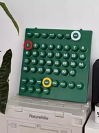 XEMO Modern Minimalist Perpetual Calendar & Desktop Accent
