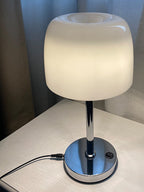 Scandinavian Mushroom Glass Table Lamp