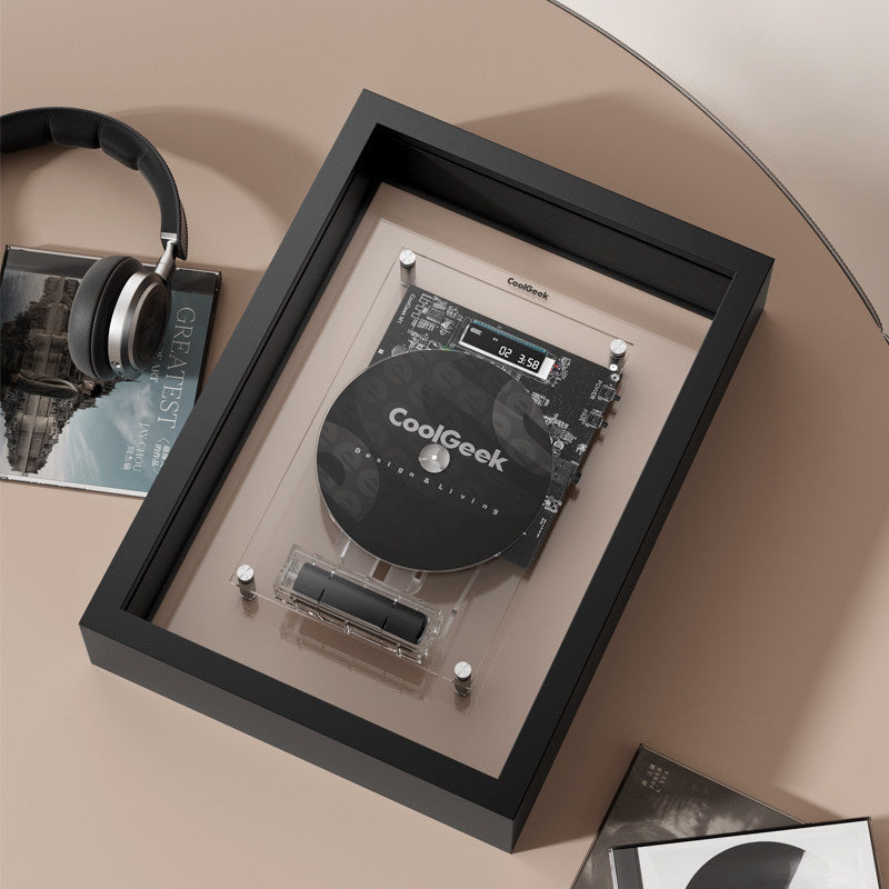 CoolGeek M1 Picture Frame CD Player Bluetooth Dynamic Wall Art
