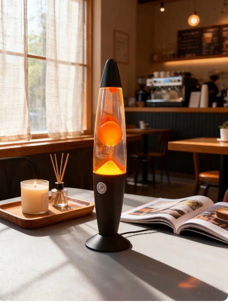 13" Lava Lamp  Creative Jellyfish Motion Night Light & Ambient Table Lamp
