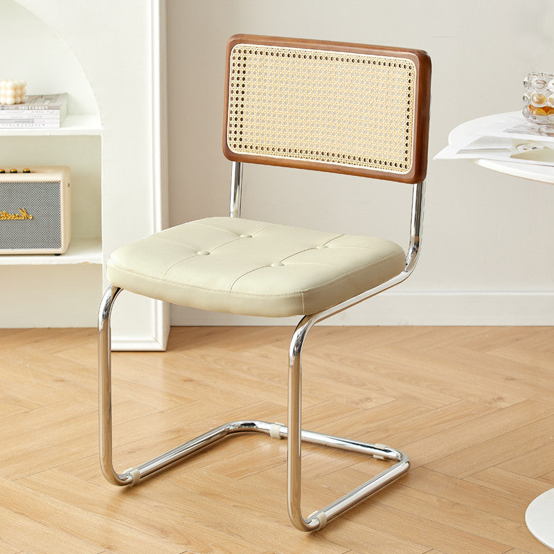 Nordic Mid-Century Modern Cesca Chair | Retro Metal Cantilever Dining & Accent Chair