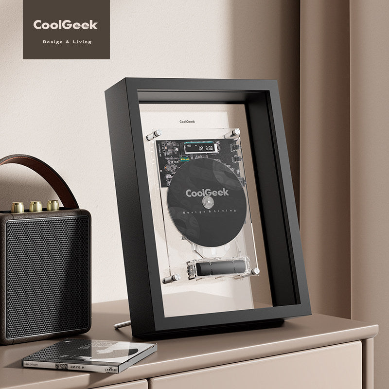 CoolGeek M1 Picture Frame CD Player Bluetooth Dynamic Wall Art