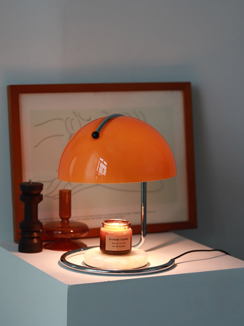 Maison Margiela Inspired Pudding Wax Warmer Lamp | Dimmable Candle Light