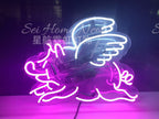 Custom Neon Glass Light Box | Acrylic Indoor Sign for Home, Shop & Studio