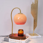 Mars Orange Candle Warmer Lamp | Modern Dimmable Table Lamp