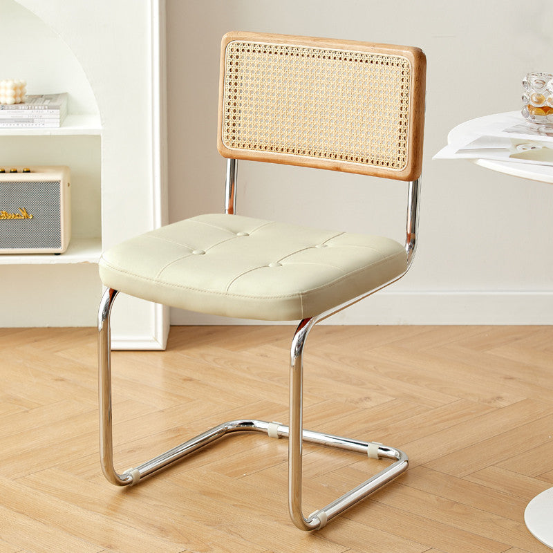 Nordic Mid-Century Modern Cesca Chair | Retro Metal Cantilever Dining & Accent Chair