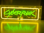 Custom Neon Glass Light Box | Acrylic Indoor Sign for Home, Shop & Studio
