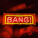 Custom Neon Glass Light Box | Acrylic Indoor Sign for Home, Shop & Studio