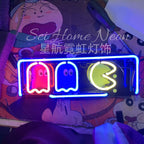 Custom Neon Glass Light Box | Acrylic Indoor Sign for Home, Shop & Studio